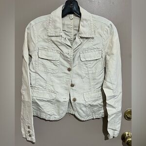 J. Crew Safari style waist coat S